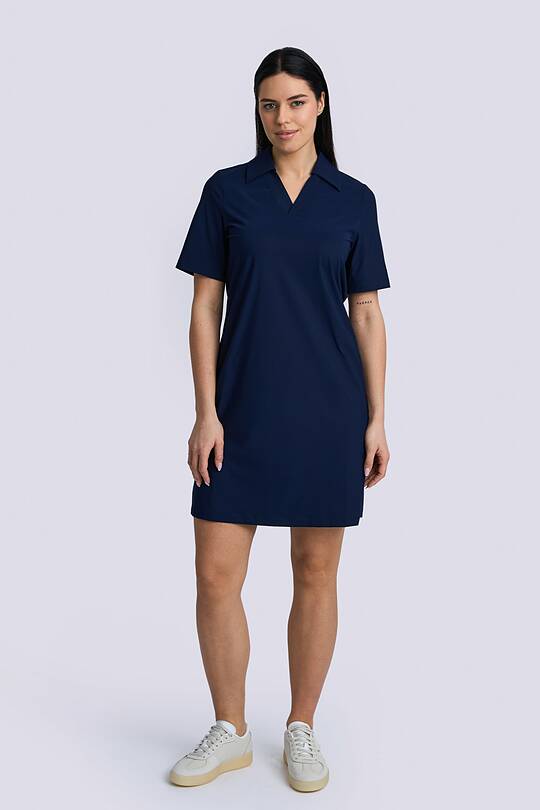 SENSITIVE fabric short sleeve dress 1 | Audimas