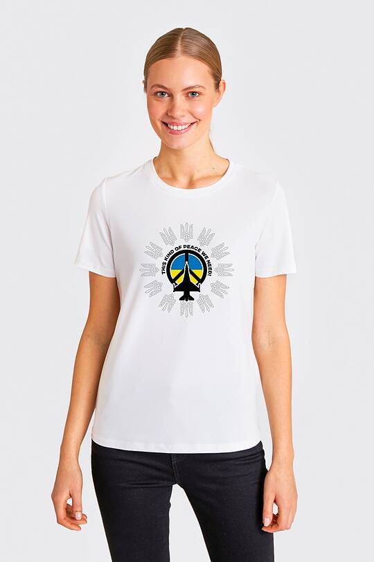 Short sleeves cotton T-shirt Peace 1 | Audimas