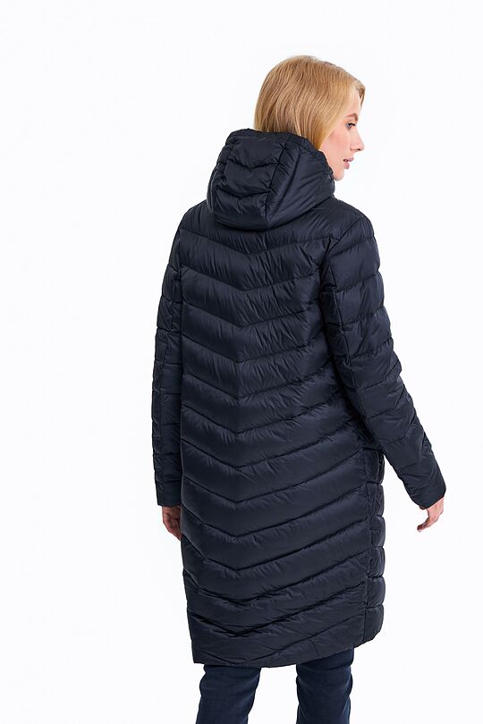 Coat with synthetic and down insulation 2 | BLACK | Audimas