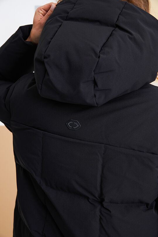 Long down jacket with 5000 membrane 5 | BLACK | Audimas