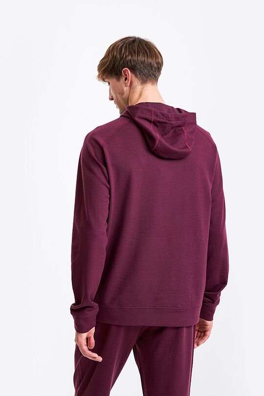 Merino wool hoodie 2 | BURGUND | Audimas