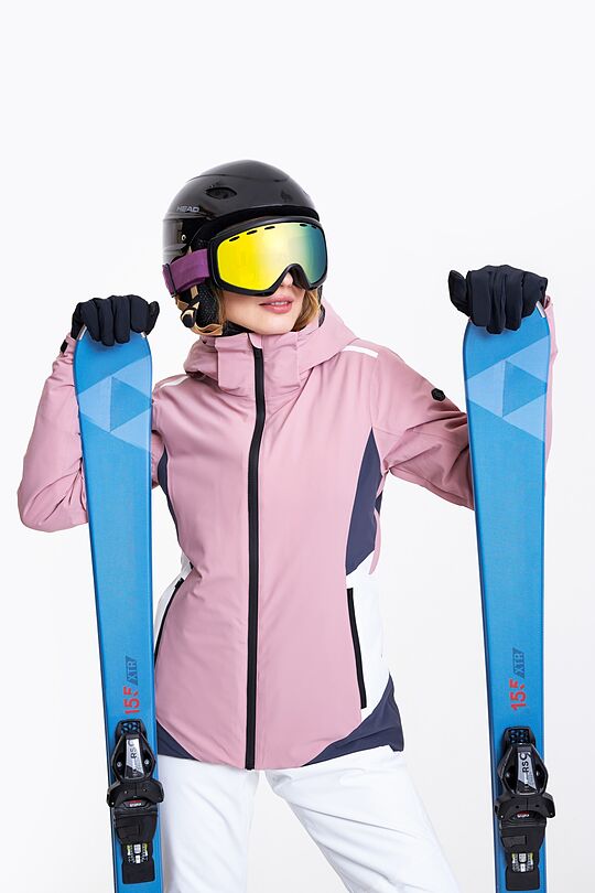 Ski jacket with 20 000 membrane 1 | PINK | Audimas