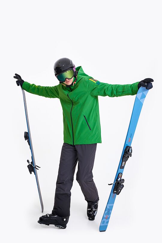 Ski jacket with 20 000 membrane 2 | GREEN | Audimas