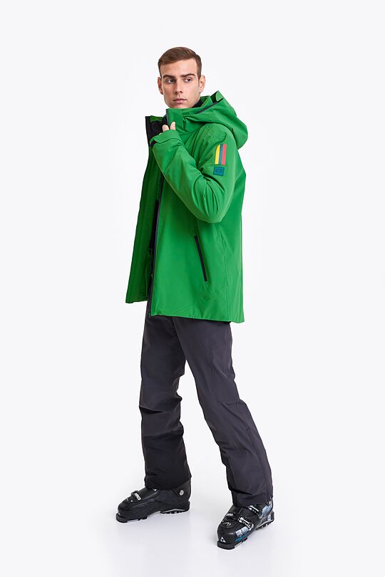 Ski jacket with 20 000 membrane 10 | GREEN | Audimas