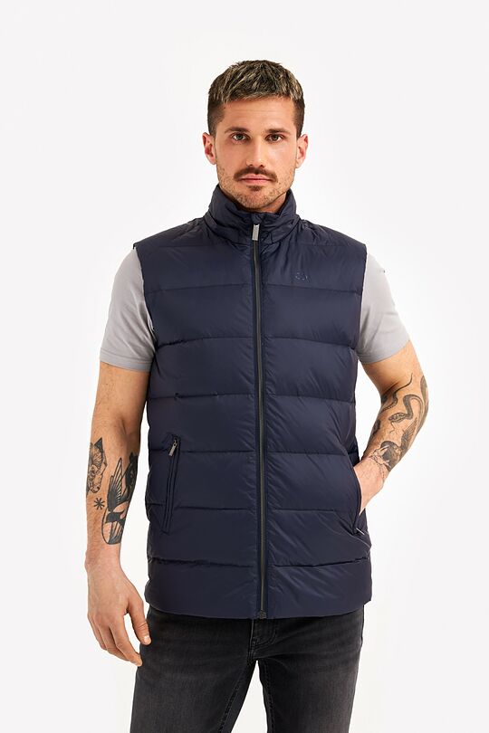 Down vest with detachable hood 5 | BLUE | Audimas