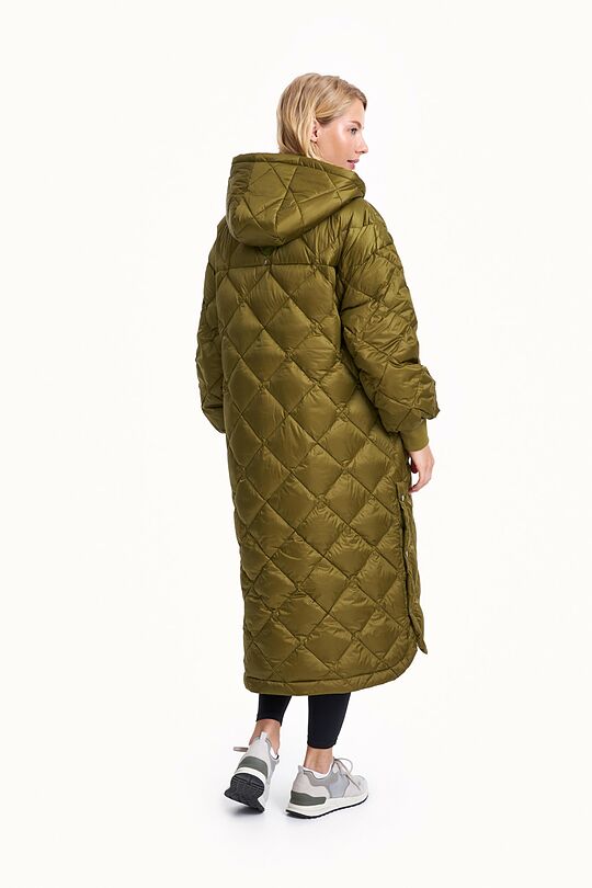 Quilted oversize coat 2 | CHAKI/SAMANINĖ | Audimas