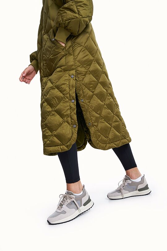 Quilted oversize coat 6 | CHAKI/SAMANINĖ | Audimas