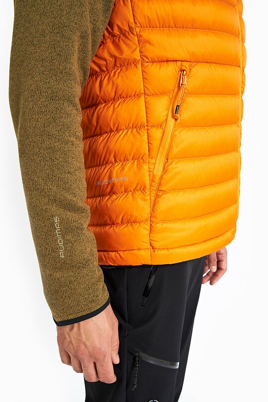 Outdoor light down vest 5 | ORANGE | Audimas