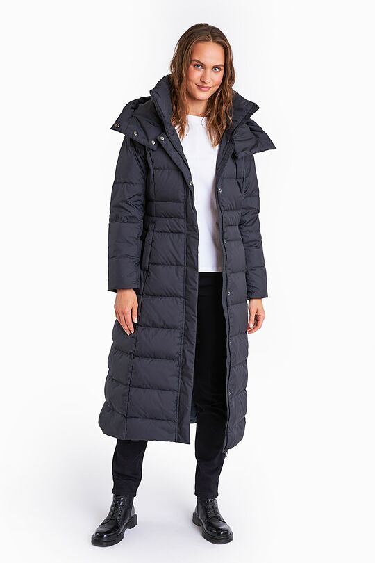 Long down jacket 9 | BLACK | Audimas