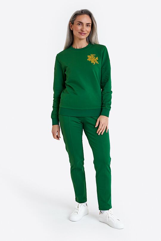 National collection cotton sweatpants 6 | GREEN | Audimas