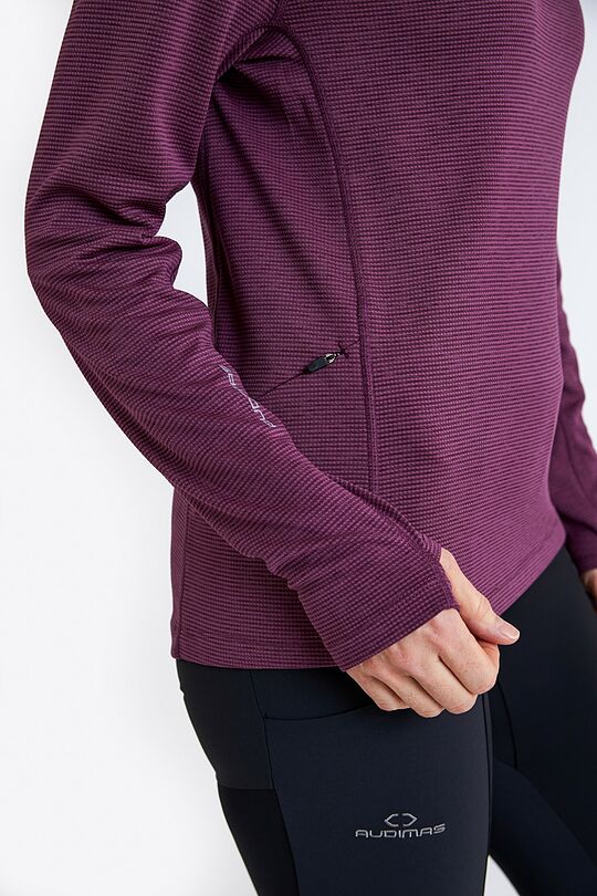 Outdoor light sun shield hoodie 4 | BURGUND | Audimas