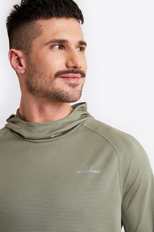 Outdoor light sun shield hoodie 3 | GREEN | Audimas