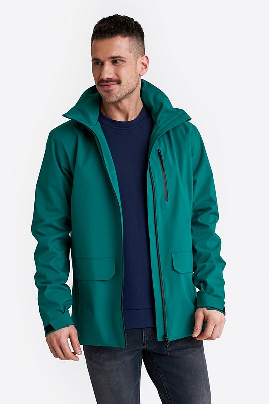 Light water repellant parka jacket  with 20,000 membrane 8 | GREEN | Audimas