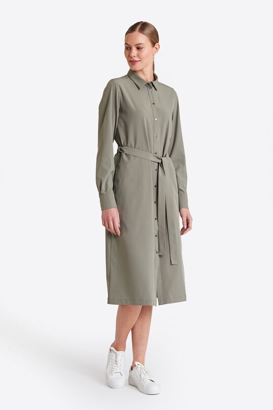 Long shirt dress 5 | GREEN | Audimas