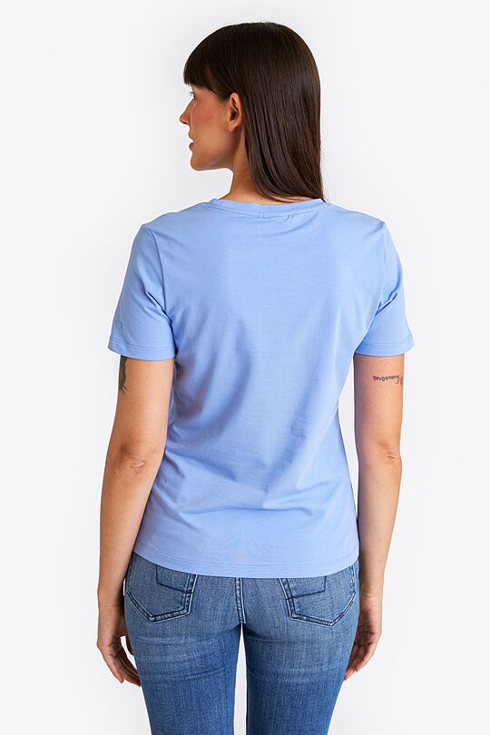 Short sleeve cotton T-shirt 2 | BLUE | Audimas