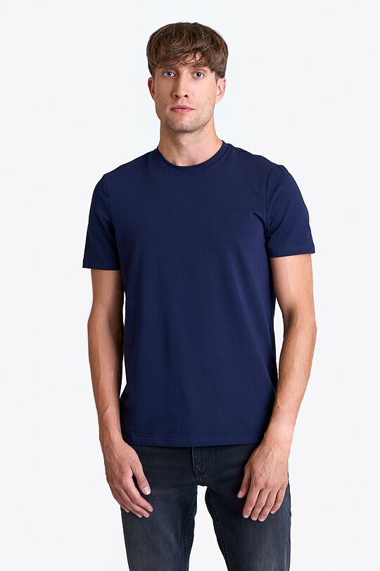 Short sleeve cotton T-shirt 1 | BLUE | Audimas