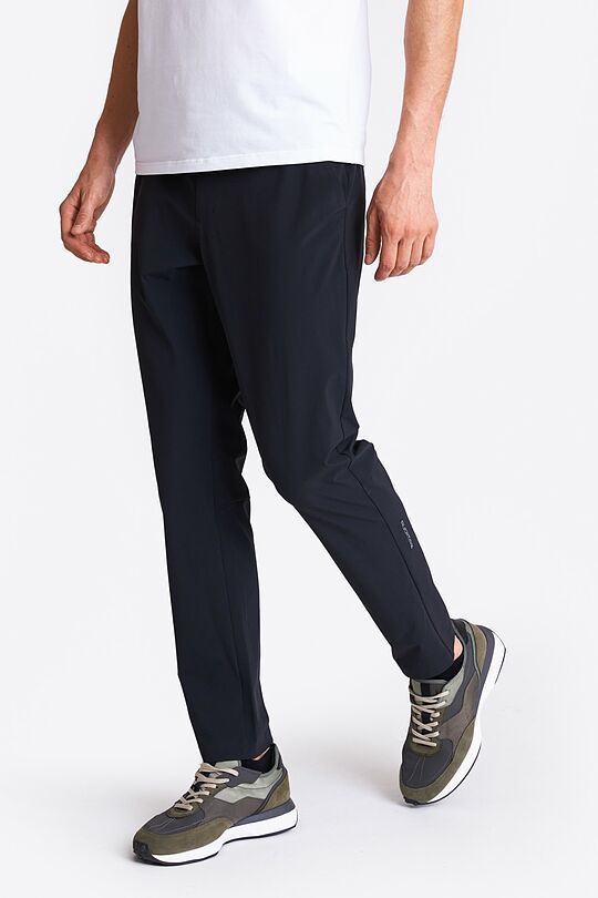 Outdoor light stretch woven trousers 2 | BLACK | Audimas