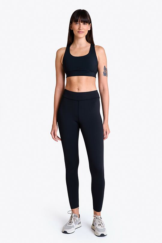 Essential synthetic leggings 1 | BLACK | Audimas