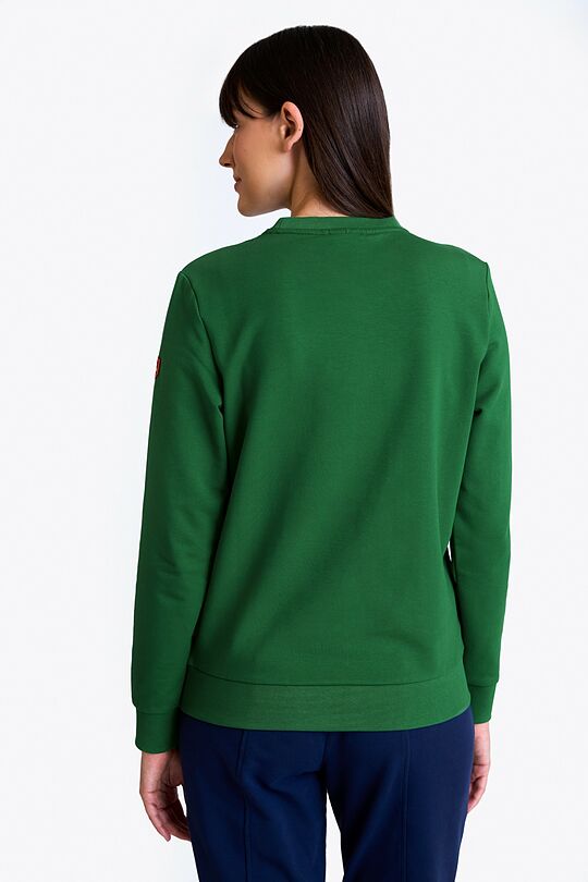 National collection embroidered sweatshirt 2 | GREEN | Audimas