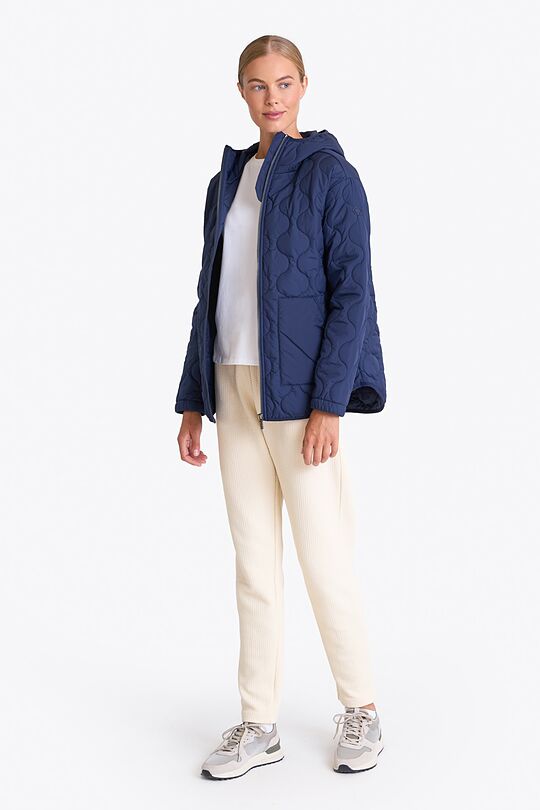 Short quilted transitional jacket 5 | BLUE | Audimas