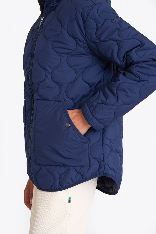 Short quilted transitional jacket 4 | BLUE | Audimas