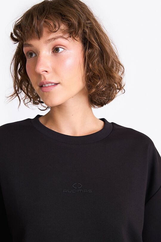 Oversized T-shirt 6 | BLACK | Audimas