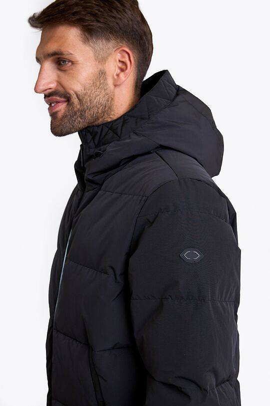 Down jacket with 10 000 membrane 3 | BLACK | Audimas