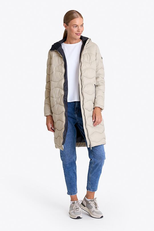 Quilted coat 6 | Cream | Audimas