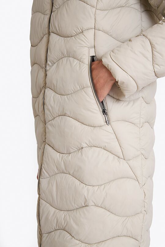 Quilted coat 5 | Cream | Audimas