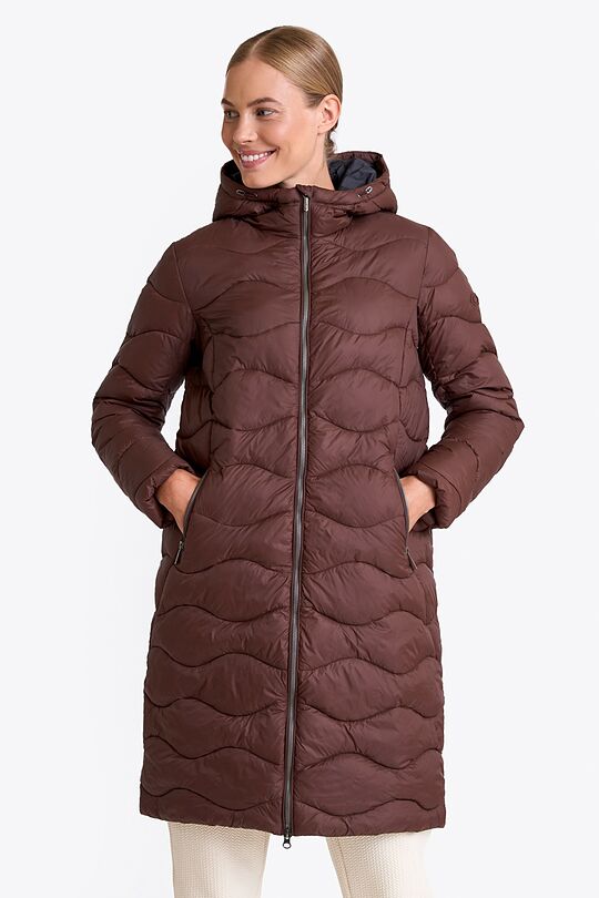 Quilted coat 3 | BROWN | Audimas