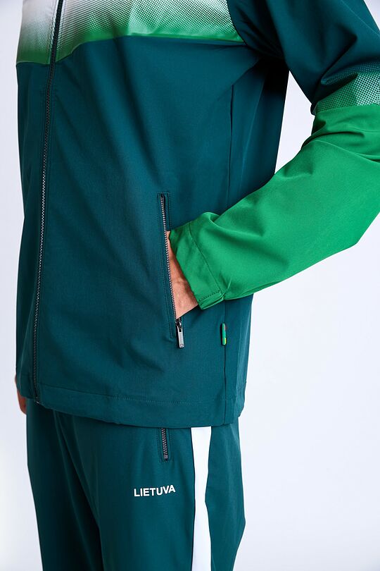 National collection woven jacket 6 | GREEN | Audimas