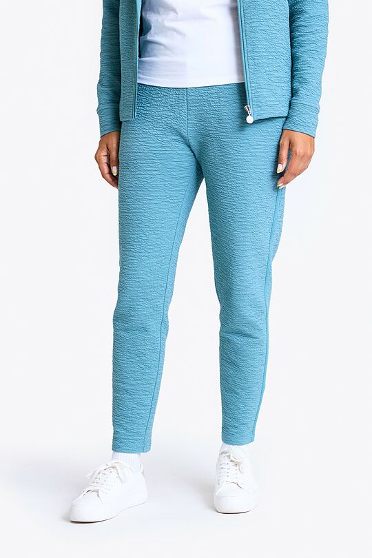 Cotton tapered fit sweatpants 2 | BLUE | Audimas