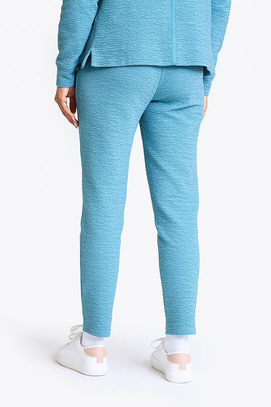 Cotton tapered fit sweatpants 3 | BLUE | Audimas