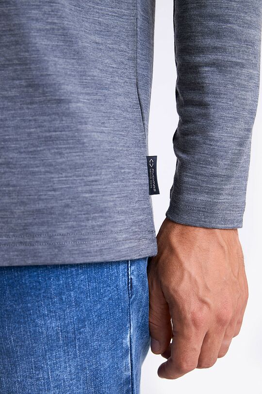 Light merino wool long sleeves top 3 | GREY | Audimas