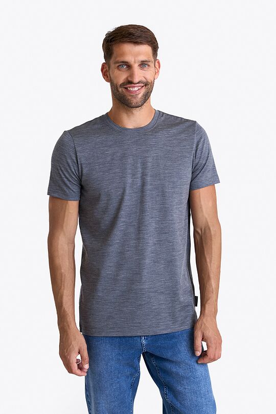 Light merino wool T-shirt 1 | GREY | Audimas