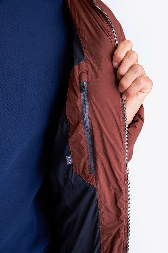 Down jacket with hood 6 | BROWN | Audimas