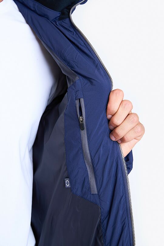 Down jacket with hood 7 | BLUE | Audimas