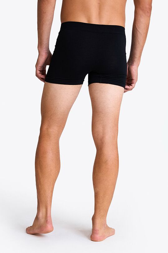 Seamless merino boxers 3 | BLACK | Audimas