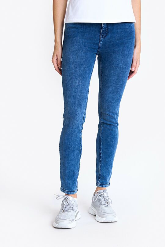 Slim fit jeans with elastane 2 | BLUE | Audimas