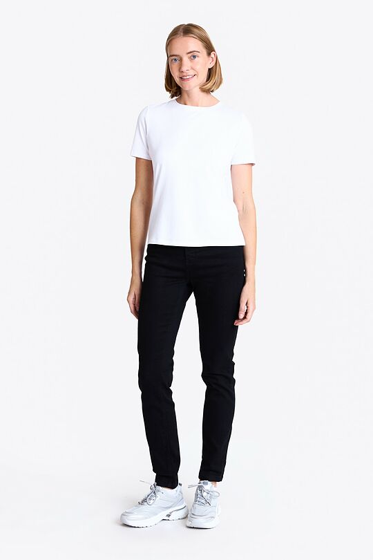 Slim fit jeans with elastane 1 | BLACK | Audimas