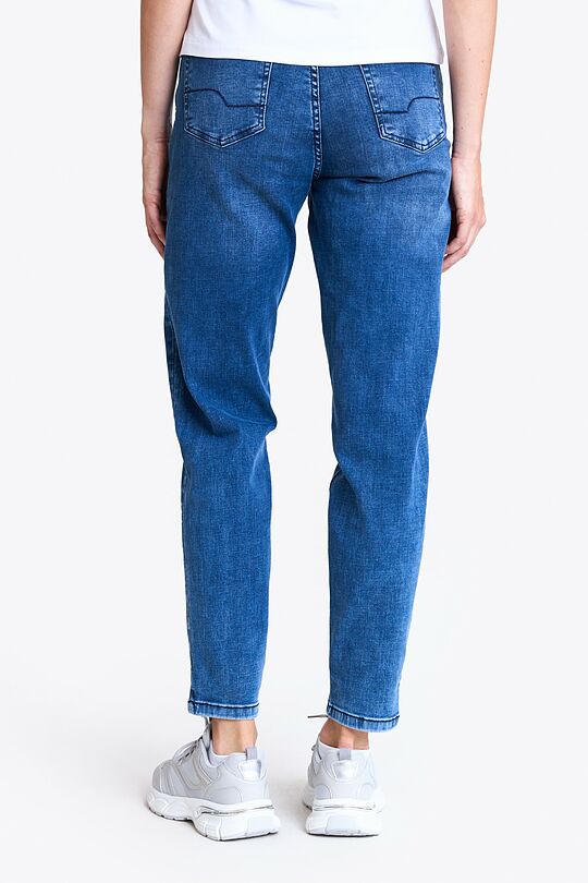 Tapered fit jeans with elastane 3 | BLUE | Audimas