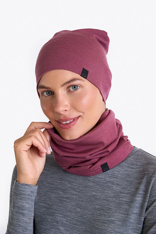 Merino wool neck cuff 1 | PINK | Audimas