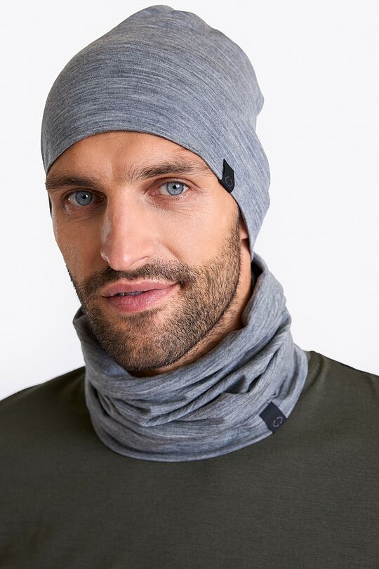 Merino wool neck cuff 4 | GREY | Audimas