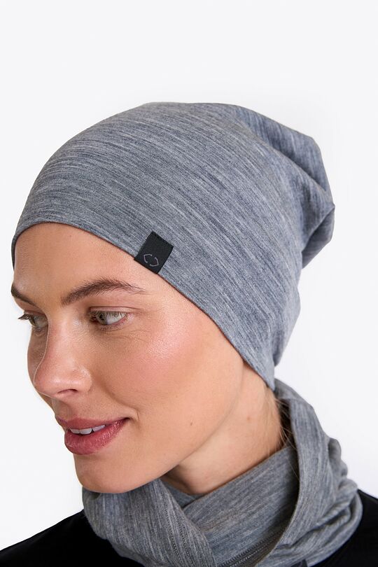 Merino wool hat 3 | GREY | Audimas