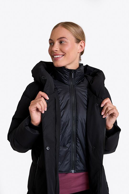 Down coat with 5 000 membrane 5 | BLACK | Audimas