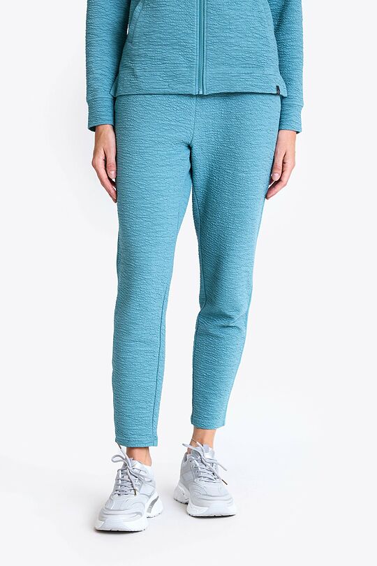 Cotton tapered fit sweatpants 2 | BLUE | Audimas