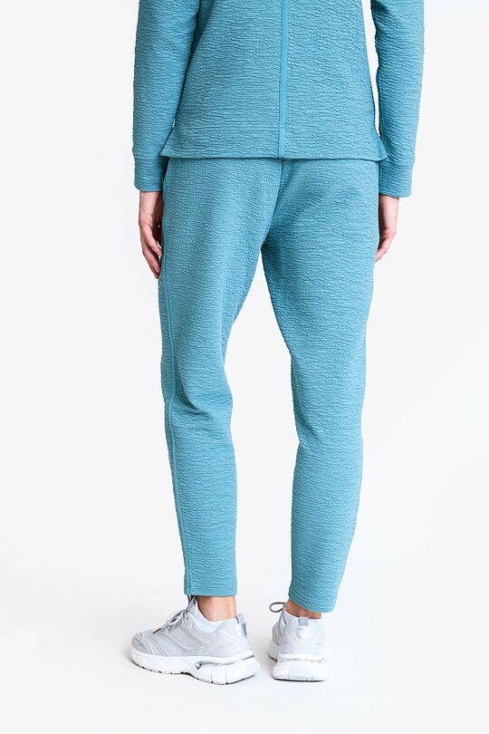 Cotton tapered fit sweatpants 3 | BLUE | Audimas