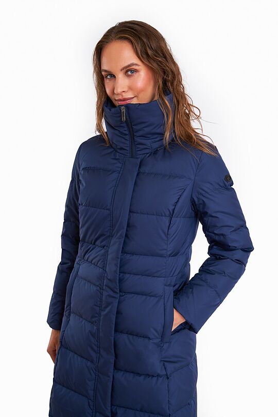 Long down coat 6 | BLUE | Audimas