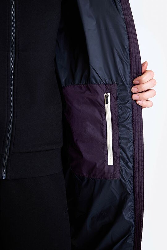 Down coat with cocooning hood 5 | PURPLE | Audimas