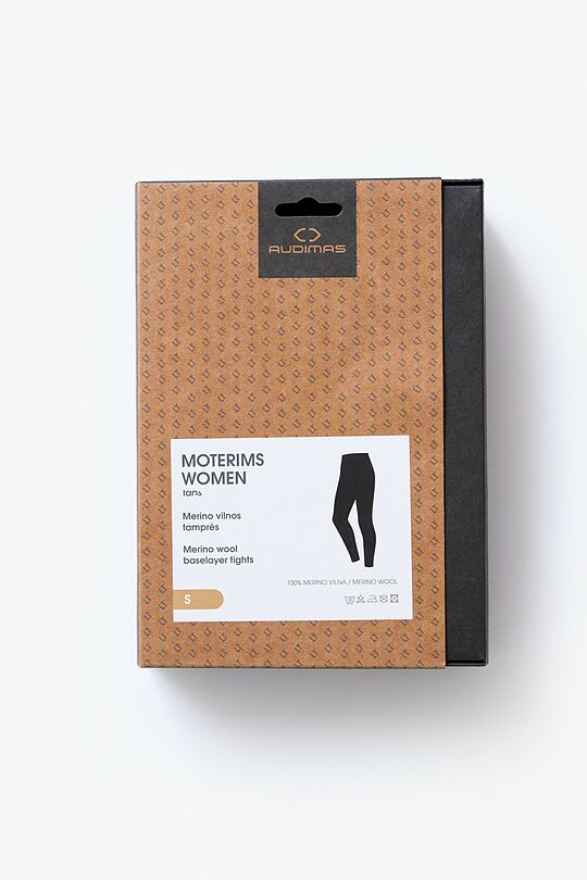 Merino baselayer tights 5 | BLACK | Audimas